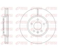 2x Brake disc Front Axle Vented 61541.10 REMSA for OPEL ASTRA J Sports Tourer