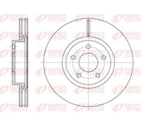 2x Brake disc Front Axle Vented 61562.10 REMSA for FORD MONDEO IV Turnier