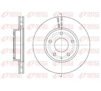2x Brake disc Front Axle Vented 61573.10 REMSA for MAZDA 3