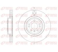 2x Brake disc Front Axle Vented 61576.10 REMSA for MERCEDES-BENZ M-CLASS