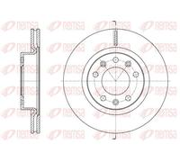 2x Brake disc Front Axle Vented 61584.10 REMSA for PEUGEOT 308 II 308 SW II