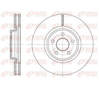 2x Brake disc Front Axle Vented 61602.10 REMSA for FORD S-MAX