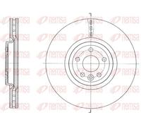 2x Brake disc Front Axle Vented 61758.10 REMSA for JAGUAR XE XF II F-PACE