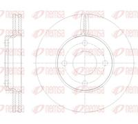 REMSA FRONT 2 X BRAKE DISC 6177810