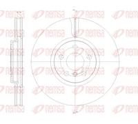 2x Brake disc Front Axle Vented 61789.10 REMSA for MINI MINI MINI Convertible