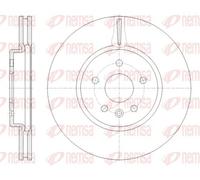 2x Brake disc Front Axle Vented 61794.10 REMSA for OPEL ASTRA K