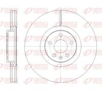 2x Brake disc Front Axle Vented 61797.10 REMSA for VOLVO XC90 II V90 II Estate