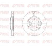 2x Brake disc Front Axle Vented 62130.10 REMSA for RENAULT MEGANE IV Grand Coupe