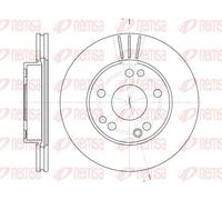 2x Brake disc Front Axle Vented 6228.10 REMSA for MERCEDES-BENZ 190