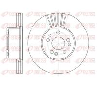 2x Brake disc Front Axle Vented 6353.10 REMSA for MERCEDES-BENZ S-CLASS