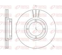 REMSA FRONT 2 X BRAKE DISC 637410 FOR HYUNDAI