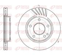 2x Brake disc Front Axle Vented 6527.10 REMSA for MERCEDES-BENZ A-CLASS