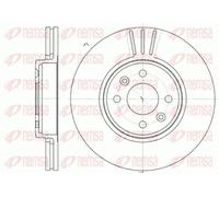 REMSA FRONT 2 X BRAKE DISC 658310 FOR RENAULT