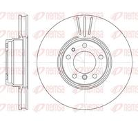 2x Brake disc Front Axle Vented 6594.10 REMSA for BMW 7 Z8 Roadster