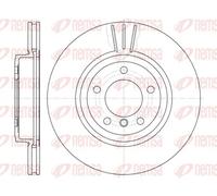 2x Brake disc Front Axle Vented 6598.10 REMSA for BMW TOYOTA LEXUS