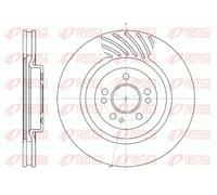 REMSA FRONT 2 X BRAKE DISC 664410 FOR MERCEDES-BENZ