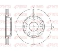 2x Brake disc Front Axle Vented 6663.10 REMSA for KIA HYUNDAI