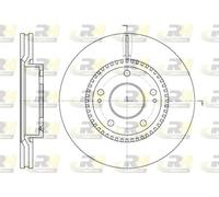 2x Brake disc Front Axle Vented 6663.10 ROADHOUSE for KIA HYUNDAI