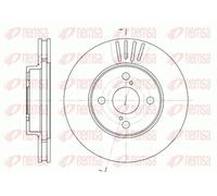 2x Brake disc Front Axle Vented 6742.10 REMSA for TOYOTA COROLLA COROLLA Estate