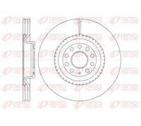 2x Brake disc Front Axle Vented 6791.10 REMSA for VW SKODA AUDI SEAT