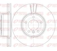 2x Brake disc Front Axle Vented 6853.10 REMSA for BMW 5 5 Touring 6