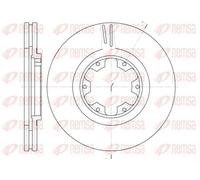 2x Brake disc Front Axle Vented 6899.10 REMSA for NISSAN TERRANO II PICK UP