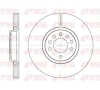 REMSA 2 X BRAKE DISC 694410 FOR OPEL SAAB VAUXHALL