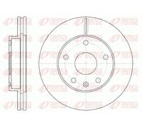 2x Brake disc Front Axle Vented 6960.10 REMSA for DAEWOO LEGANZA