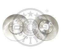 2x Brake disc Front Axle Vented BS-5490C OPTIMAL for VW PASSAT B5 PASSAT B5.5