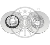 2x Brake disc Front Axle Vented BS-7516HC OPTIMAL for AUDI SKODA SEAT