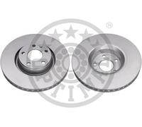 2x Brake disc Front Axle Vented BS-7536HC OPTIMAL for AUDI A6 C6 A6 C6 Avant