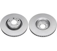 2x Brake disc Front Axle Vented BS-7536HC OPTIMAL for AUDI A6 C6 A6 C6 Avant