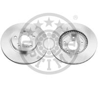 2x Brake disc Front Axle Vented BS-7678C OPTIMAL for HONDA CIVIC VII Hatchback