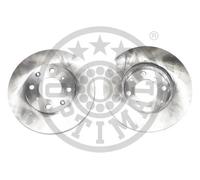 2x Brake disc Front Axle Vented BS-8128C OPTIMAL for HONDA LOGO JAZZ II