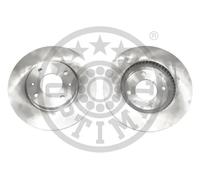 2x Brake disc Front Axle Vented BS-8196C OPTIMAL for HYUNDAI KIA