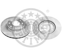 2x Brake disc Front Axle Vented BS-8198C OPTIMAL for CHEVROLET DAEWOO
