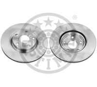 2x Brake disc Front Axle Vented BS-8264C OPTIMAL for TOYOTA COROLLA Verso