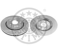 2x Brake disc Front Axle Vented BS-8286C OPTIMAL for HONDA CR-V III CR-V IV
