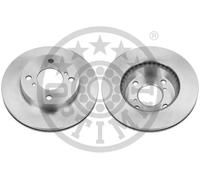 2x Brake disc Front Axle Vented BS-8322C OPTIMAL for SUZUKI NISSAN