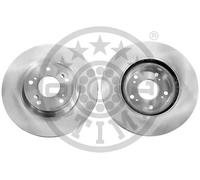 2x Brake disc Front Axle Vented BS-8346C OPTIMAL for HONDA CR-V Mk II