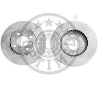 2x Brake disc Front Axle Vented BS-8452C OPTIMAL for SUZUKI OPEL