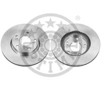 2x Brake disc Front Axle Vented BS-8530C OPTIMAL for HONDA FR-V CIVIC IX Saloon