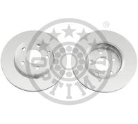 2x Brake disc Front Axle Vented BS-8578C OPTIMAL for MERCEDES-BENZ C-CLASS