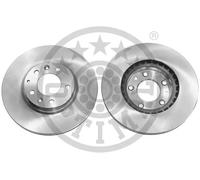 2x Brake disc Front Axle Vented BS-8592C OPTIMAL for MAZDA 6 Hatchback 6 Estate