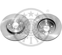 2x Brake disc Front Axle Vented BS-8876C OPTIMAL for LEXUS IS II IS C IS III