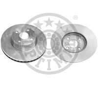 2x Brake disc Front Axle Vented BS-8936C OPTIMAL for TOYOTA DAIHATSU