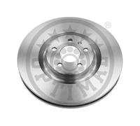 2x Brake disc Front Axle Vented BS-9180HC OPTIMAL for AUDI A7 Sportback A6 C7