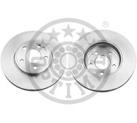 2x Brake disc Front Axle Vented BS-9188C OPTIMAL for MERCEDES-BENZ CLA Coupe