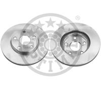 2x Brake disc Front Axle Vented BS-9226C OPTIMAL for TOYOTA COROLLA Saloon AURIS
