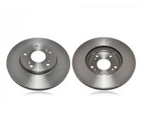 2x Brake disc Front Axle Vented N3304059 NIPPARTS for HONDA CIVIC IX